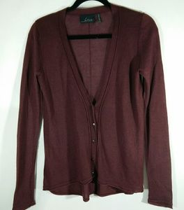LINE Knitwear Knit Cardigan Sweater Cashmere XS